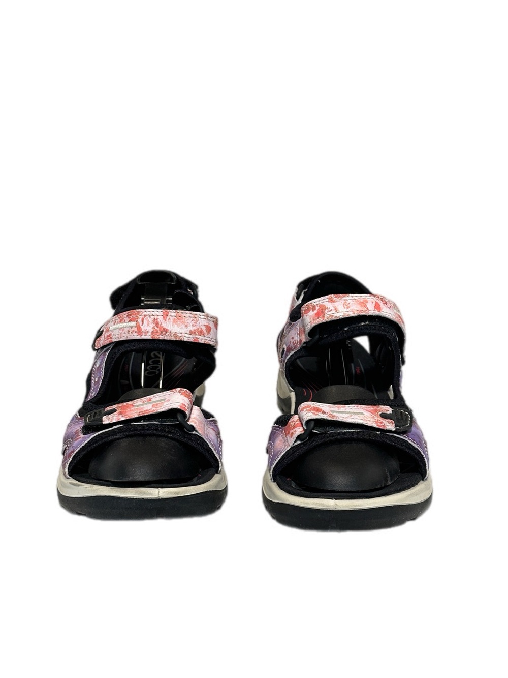 ECCO Offroad Women's Nubuck Yucatan Walking Outdoor Sandal Pink Purple Size 40 - Picture 6 of 12